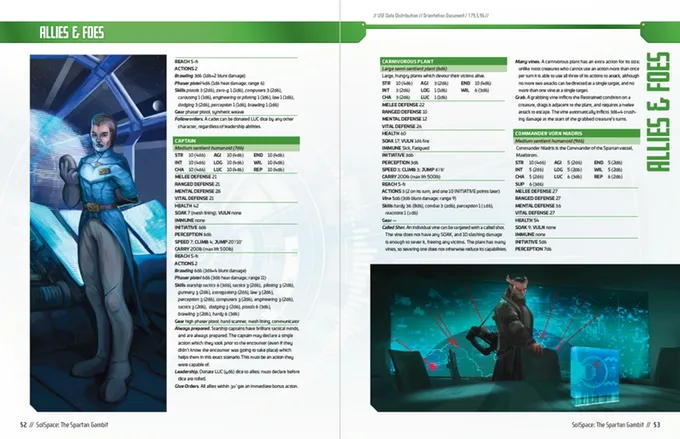 EN Publishing SolSpace Spartan Gambit äventyrsbok softcover