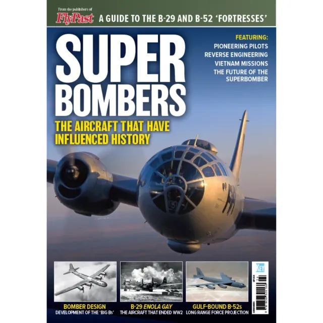 FlyPast Superbombers tidning B-29 B-52 116 sidor militärflyg