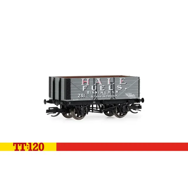 Hornby TT:120 7 Plank Hale Fuels godsvagn No 241