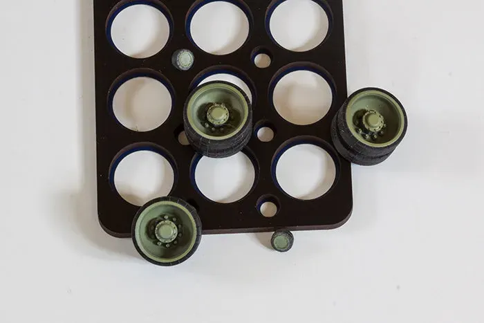 Rossagraph QuickWheel QW-234 T-80U målningsmask 1:35 för RPG