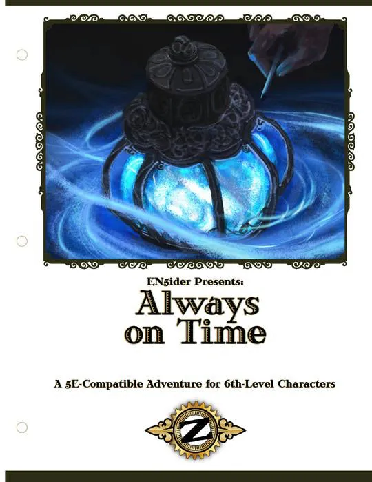EN Publishing Zeitgeist #4 Always On Time äventyr PDF tåg