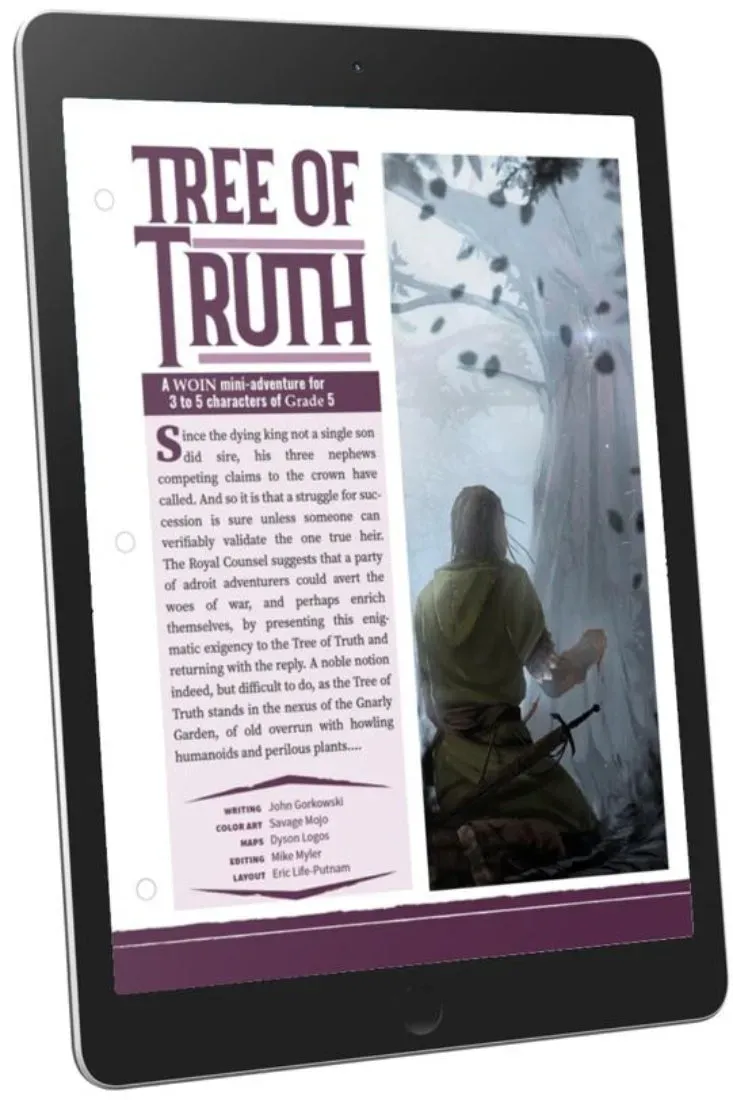 EN Publishing Tree of Truth äventyrs-PDF grad 5