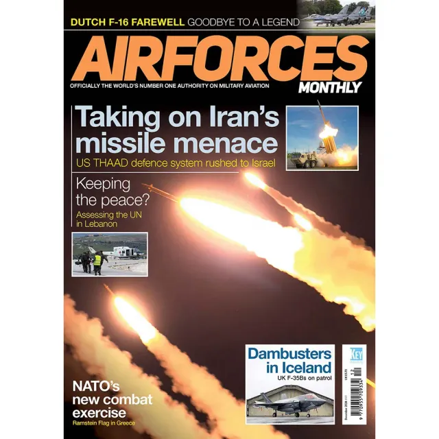 AirForces Monthly december 2024 tidning lösnummer engelsk