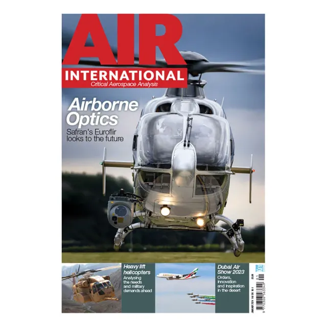AIR International januari 2024 tidning lösnummer flyg