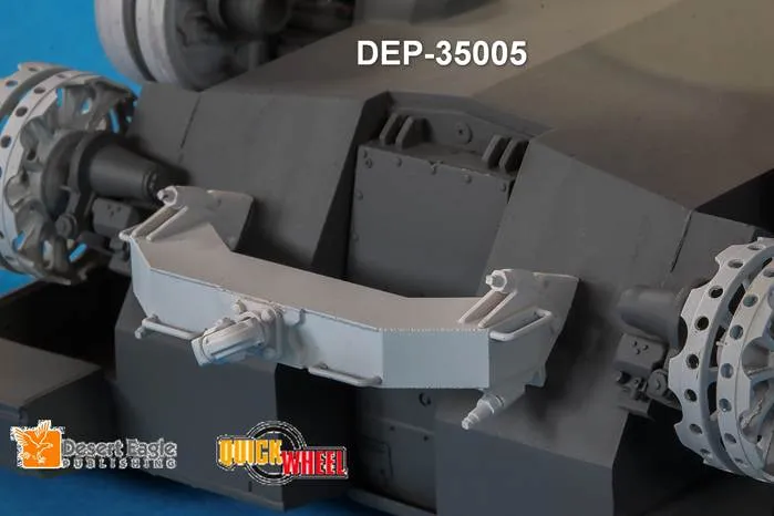 Rossagraph DEP-35005 adapter 1:35 Merkava P-Bridge