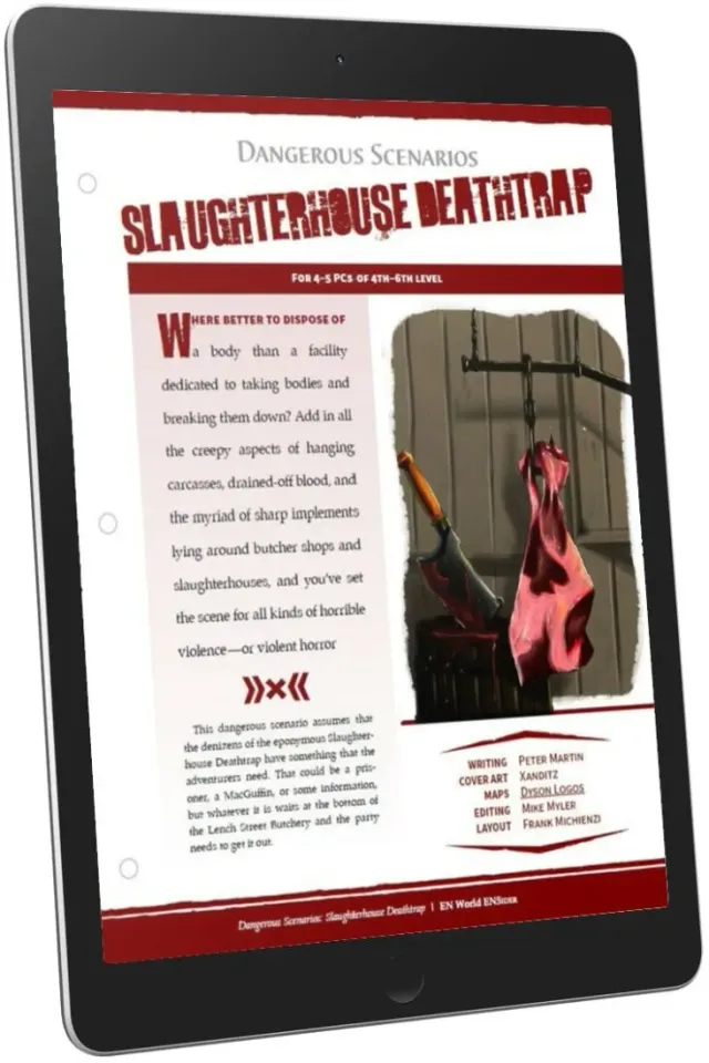 EN Publishing Slaughterhouse Deathtrap äventyr PDF