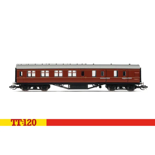 Hornby TT:120 BR 57 Brake Third vagn M5842M era 5