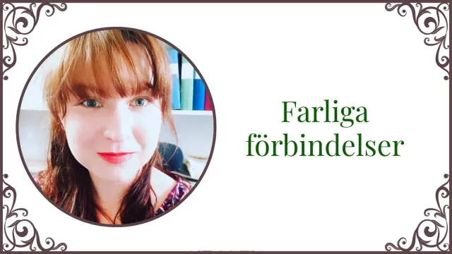 Deckarbokhandeln Farliga förbindelser biljett 1 dec