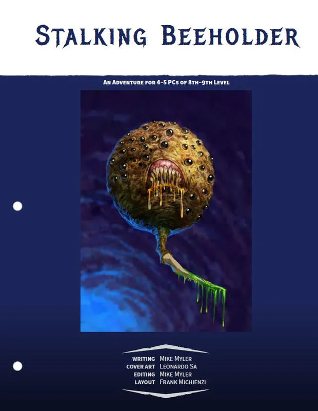 EN Publishing Stalking Beeholder äventyr PDF nivå 8-9
