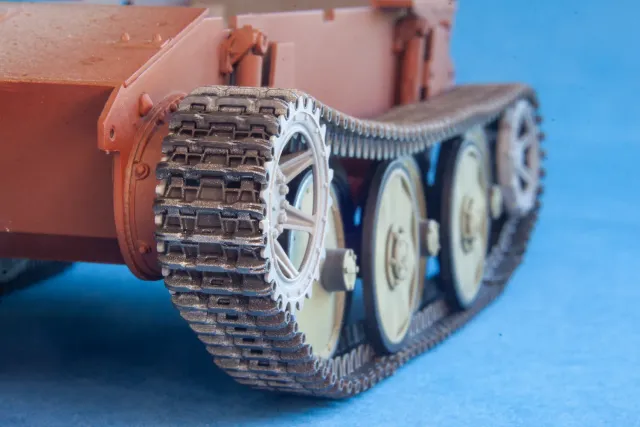 QuickTracks T-35122 Luchs bandlänkar 1:35 resin