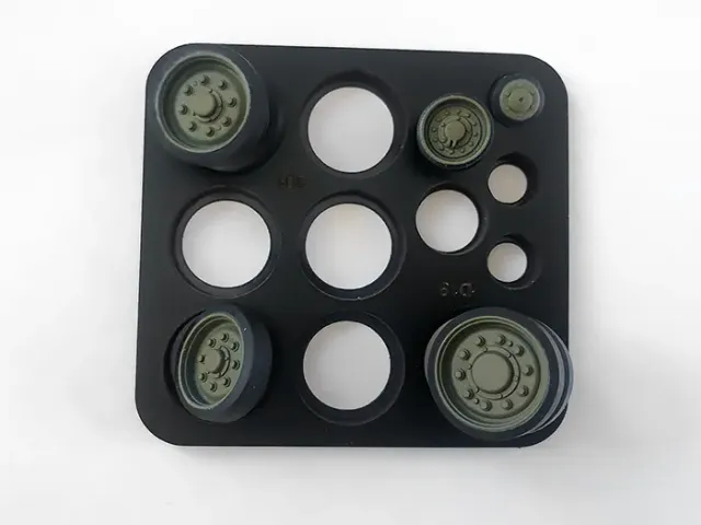 Rossagraph QuickWheel QW-301 målningsmask Sherman HVSS