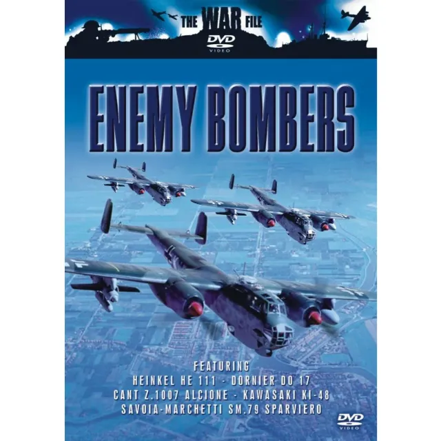 Enemy Bombers krigs-dvd axelmakterna flyg