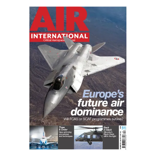 AIR International December 2024 tidning flyg