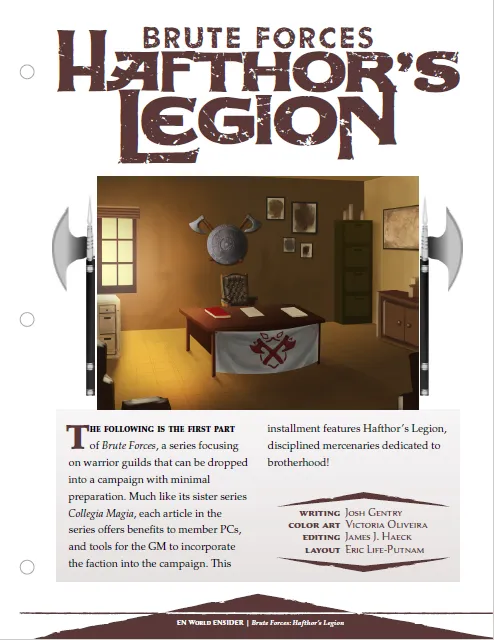 EN Publishing Brute Forces Hafthors Legion krigargille PDF