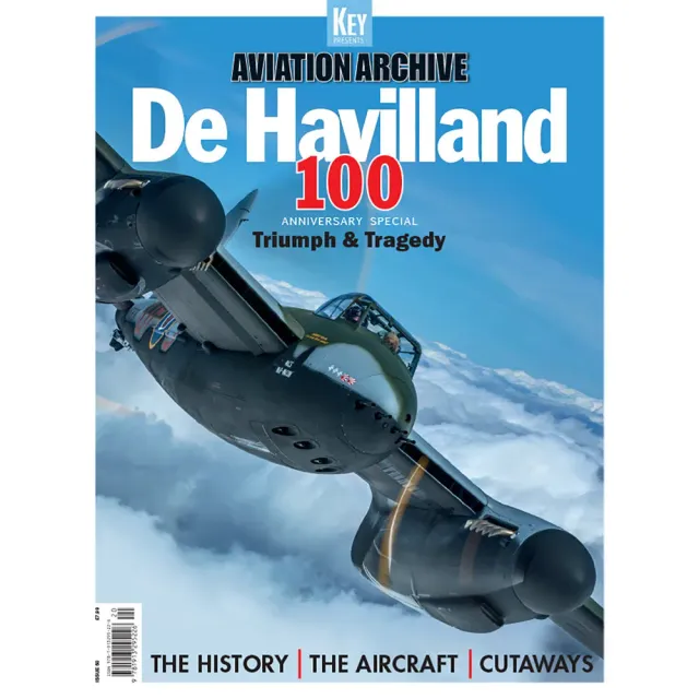 Aviation Archive De Havilland 100 tidning jubileum