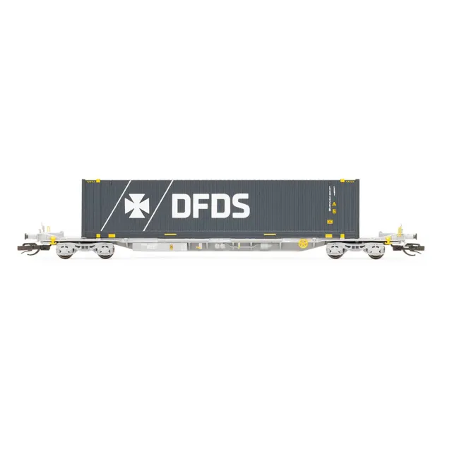 Hornby TT:120 Sffgmss IFA modellvagn DFDS 45 fot container