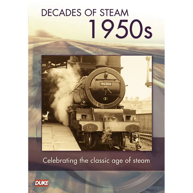Decade of Steam 1950s DVD-film ånglok arkiv