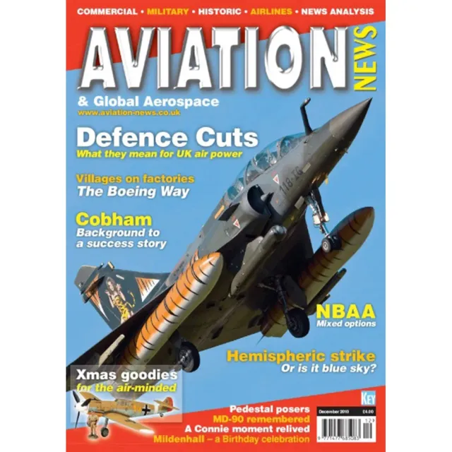 Aviation News December 2010 tidning historiskt nummer