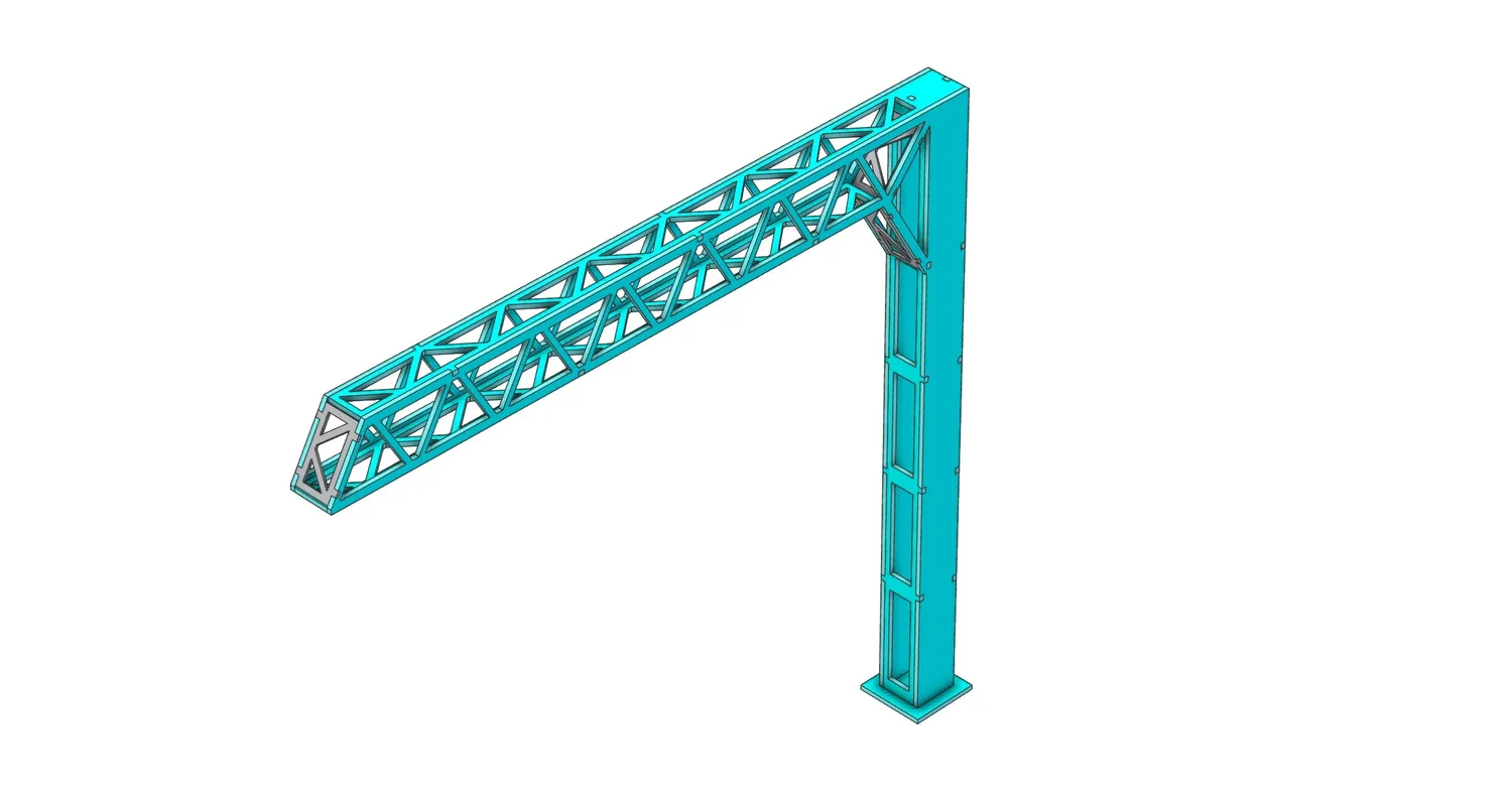 PJM Models Cantilever Gantry Triple Pack byggsats OO-skala