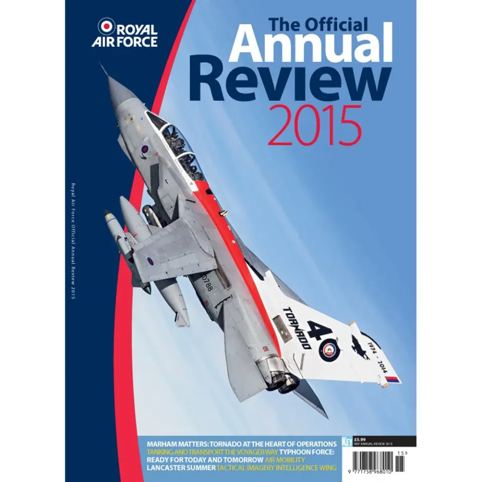 Why we love Taylor Swi RAF Official Annual Review 2015 tidning