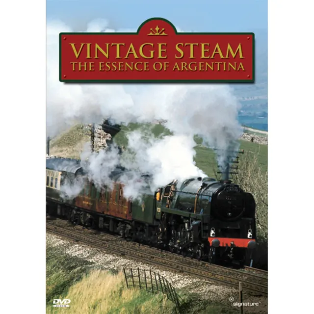 Vintage Steam Argentina DVD-film ånglok