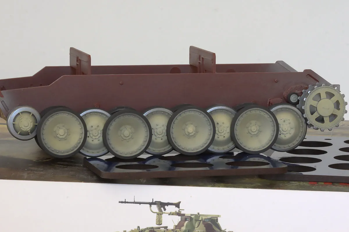 Rossagraph QuickWheel QW-203 Panther målningsmask 1:35 2-pack Meng