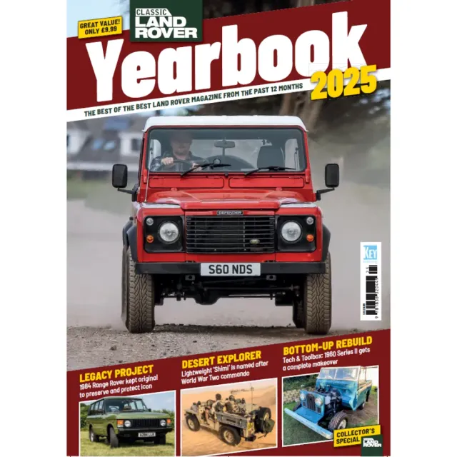 Classic Land Rover Yearbook 2025 bok – 116 sidor