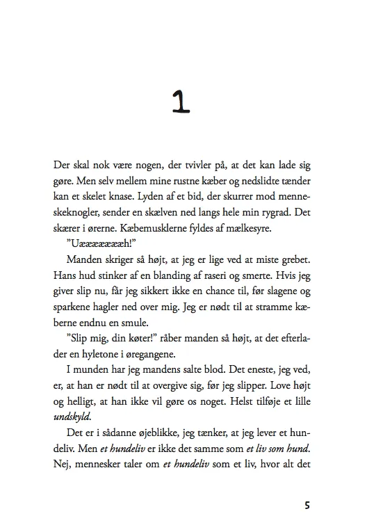 ABC Forlag Et hundeliv bok dansk berättelse