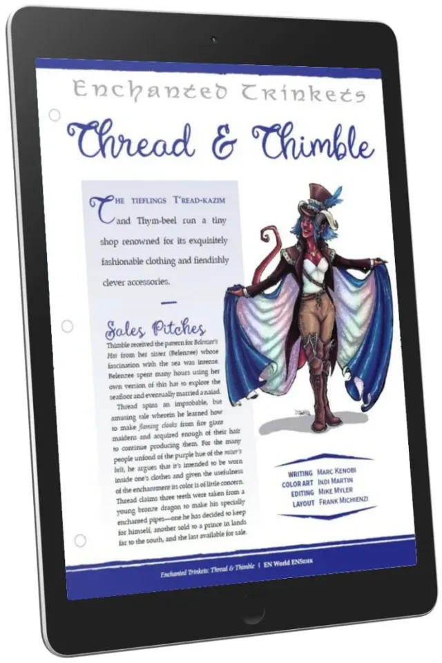 EN Publishing Thread Thimble prylar PDF 5e
