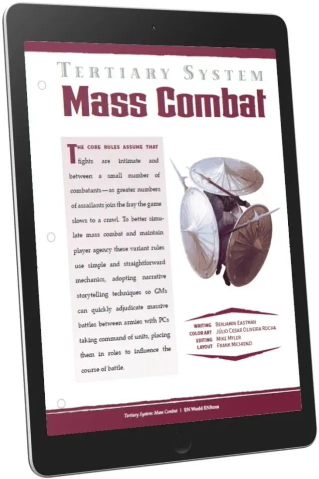 EN Publishing Tertiary System Mass Combat pdf D&D 5e