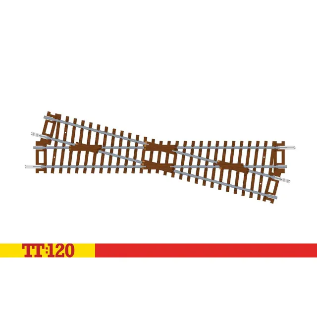 Hornby TT:120 TT8019 diamantkorsning vänster spår