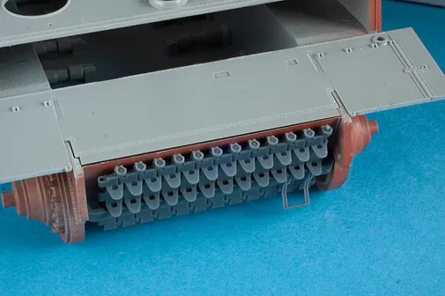 Rossagraph BitsKrieg BK-094 tvärbalk Tiger I Tunisien 1/35