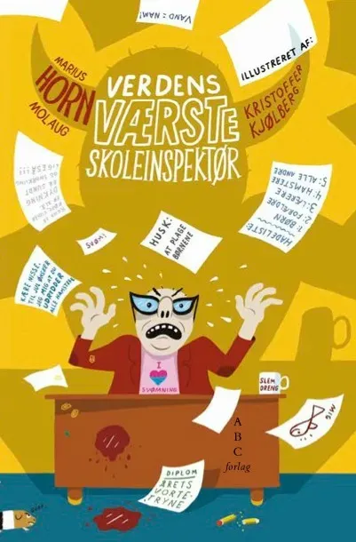 ABC Forlag Verdens værste skoleinspektør e-bok barnbok