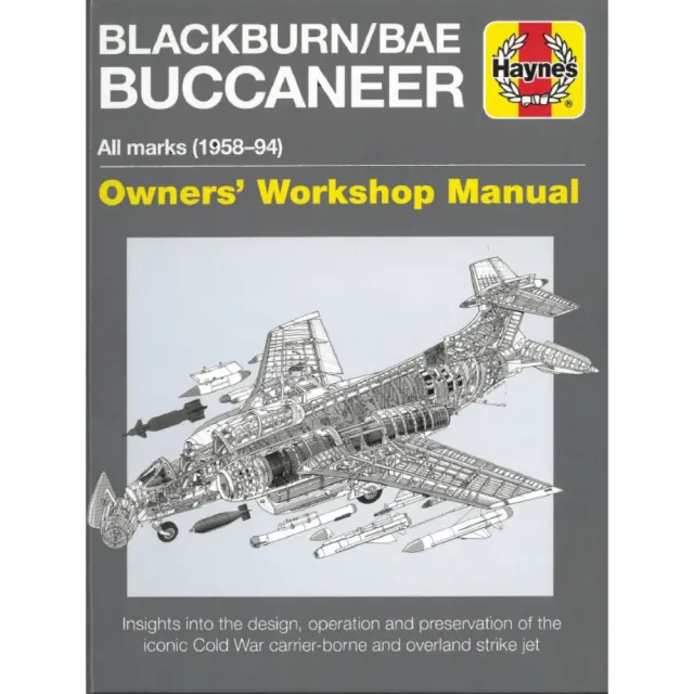 Aviation Archive Blackburn Buccaneer bok attackflyg