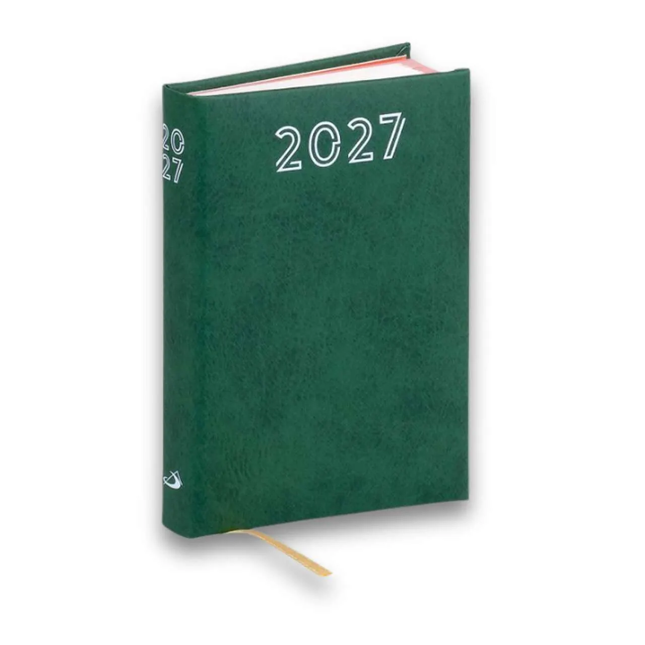 Sharon Standard B7 2027 fickkalender grön marmor