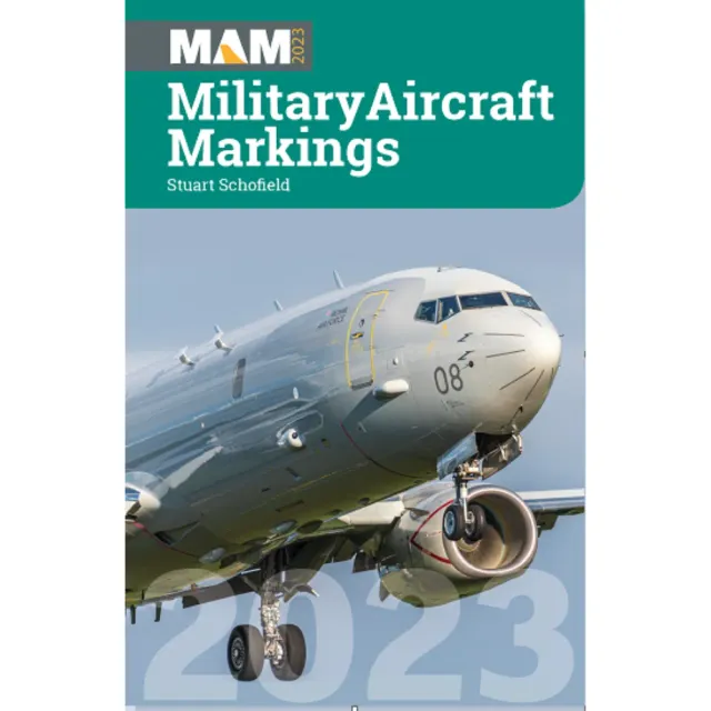 Military Markings Book 2023 bok häfte brittiskt flyg
