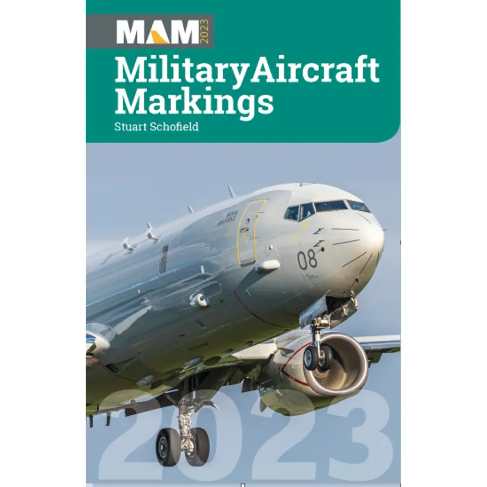Military Markings Book 2023 bok häfte brittiskt flyg