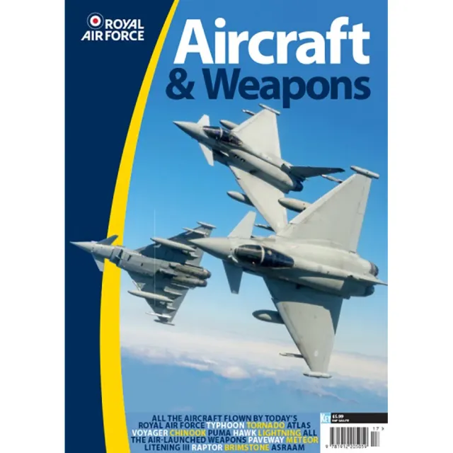 RAF Aircraft and Weapons tidning 100 sidor vapen
