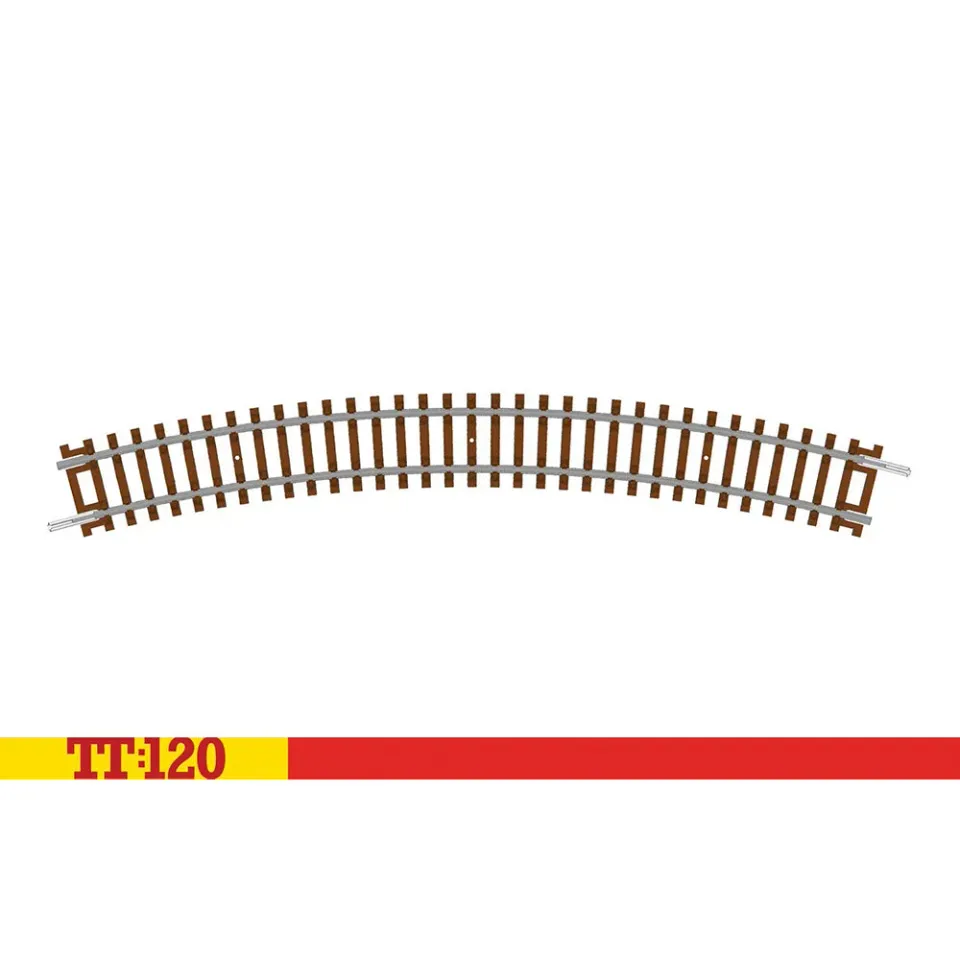 Hornby TT:120 TT8005 kurvspår 3rd Radius 30°