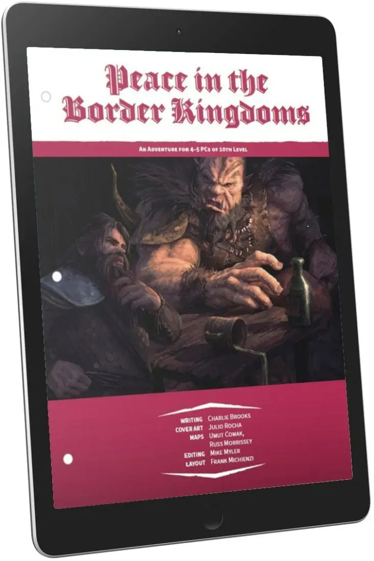 EN Publishing Peace Border Kingdoms äventyr pdf nivå 10