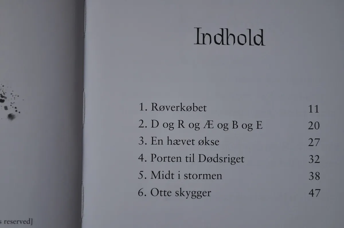ABC Forlag Den døde onkel bok dansk utgåva