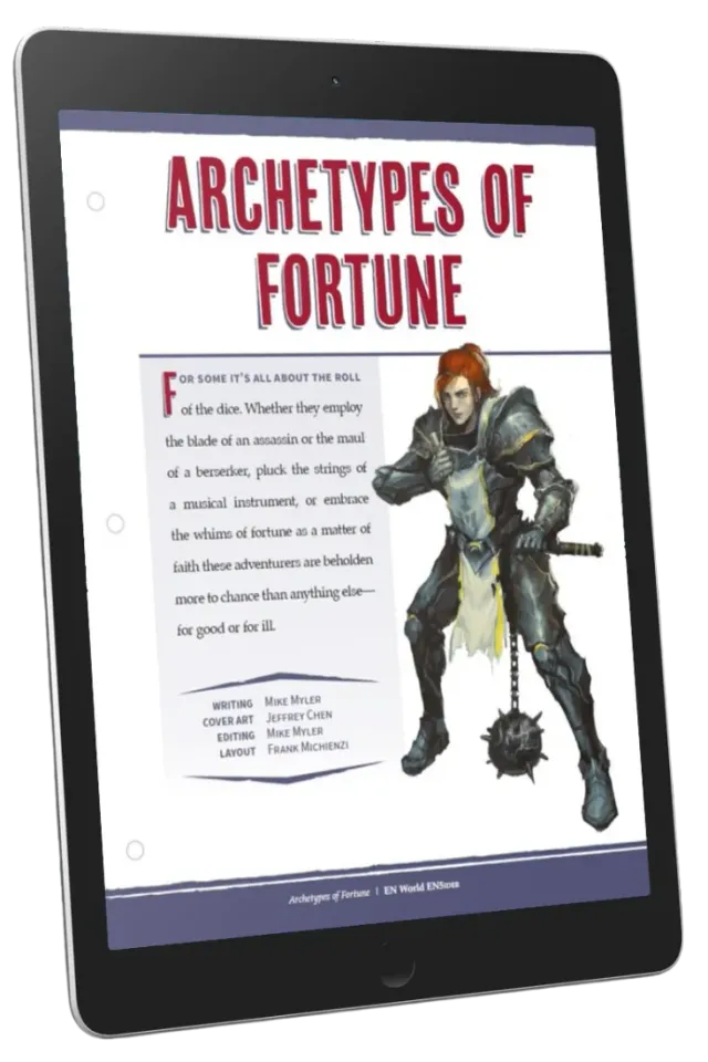 EN Publishing Archetypes of Fortune underklasser PDF
