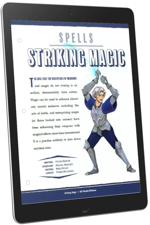EN Publishing Striking Magic trollformler PDF D&D 5e vapen