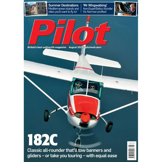 Pilot Magazine augusti 2021 tidning lösnummer flyg