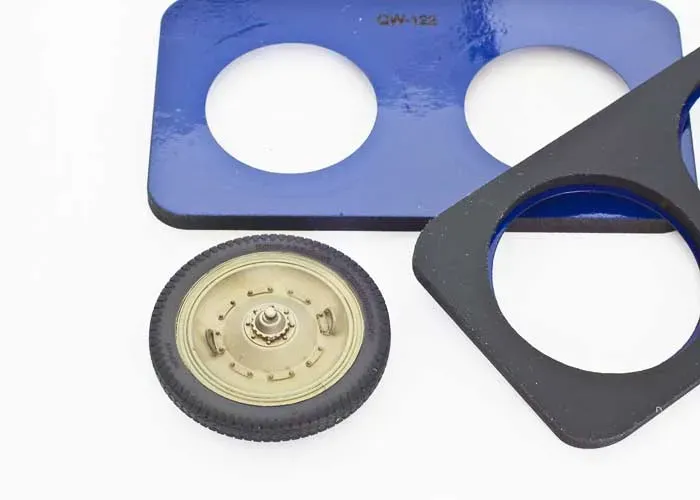 QuickWheel QW-122 Pak 36(r) målarmask 1:35 Bronco
