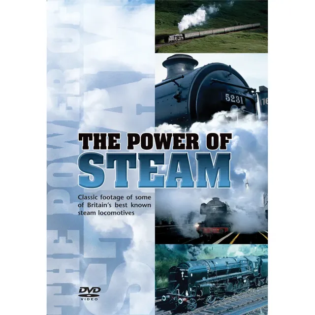 The Power of Steam DVD tågfilm ånglok