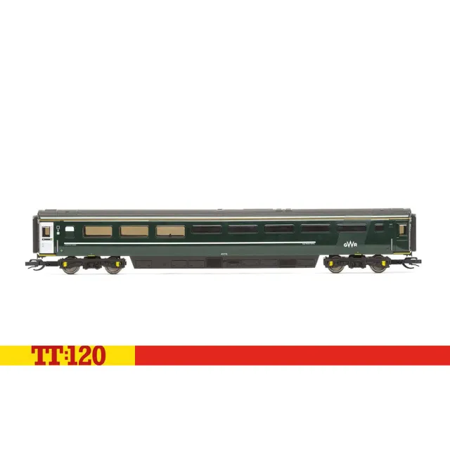 Hornby TT:120 GWR Mk3 Buffet 40715 personvagn GWR-grön