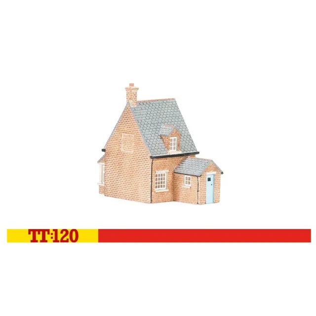 Hornby TT:120 M. Wilkes Photographers modellhus färdigt