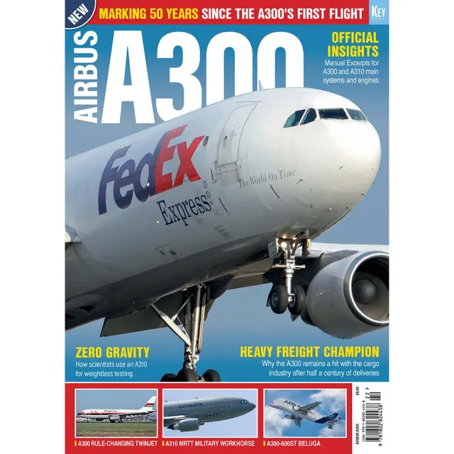 Airbus A300 50 Years tidning engelsk utgåva