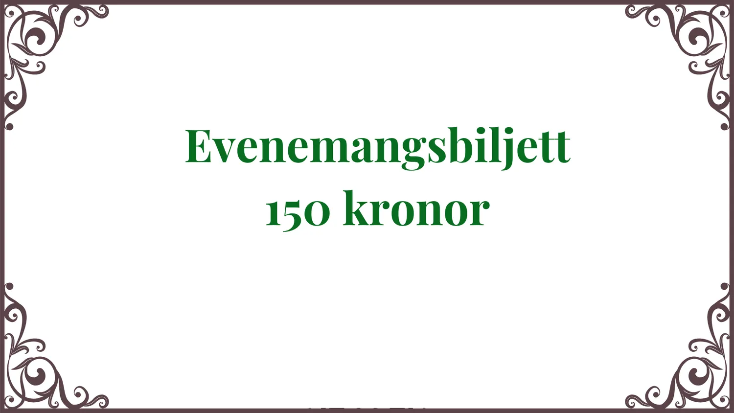Deckarbokhandeln Farliga förbindelser bokprovning biljett 1 dec